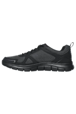 Uomo SKECHERS Sneakers Nere Con Memory Foam Track Bucolo