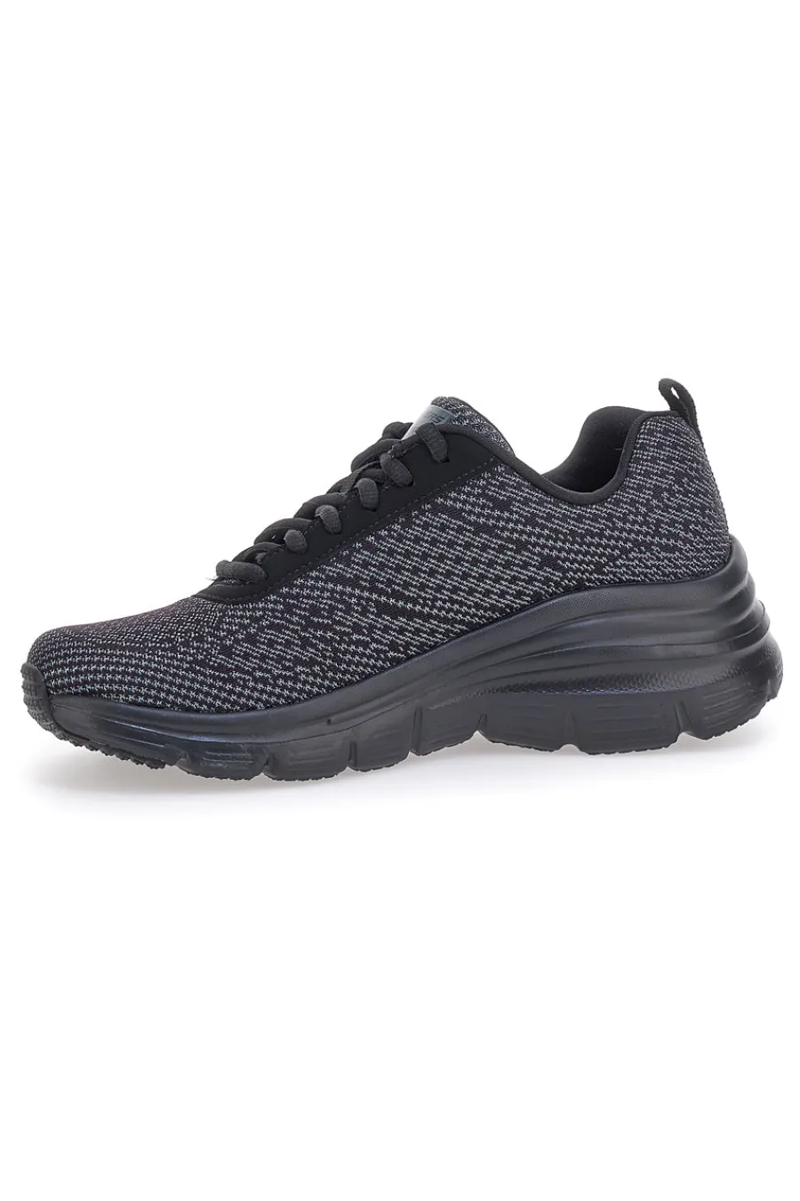 SKECHERS Sneakers nere con memory foam FASHION FIT BOLD BOUNDARIES NERO Sale