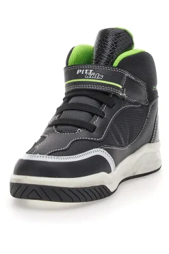 PITT KIDS Sneakers nere con stampa colorata e Luci K211020