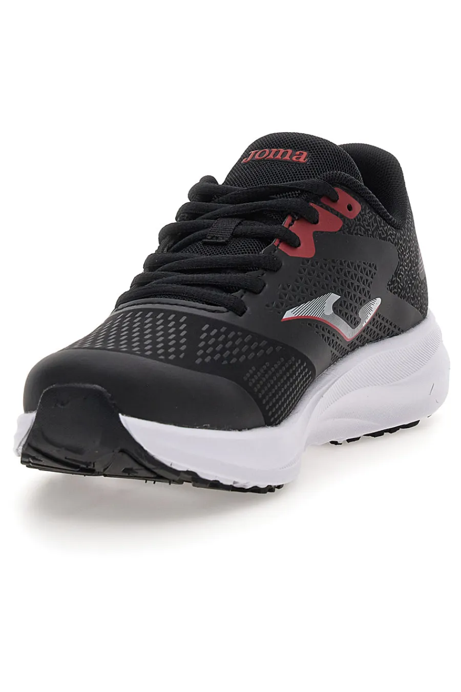 JOMA Sneakers nere con suola bianca Speed JR 2501 Hot