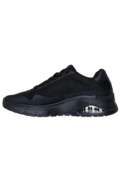 Uomo SKECHERS Sneakers Nere con Tomaia in Mesh UNO FLEX SPRING ON AIR