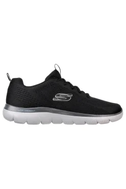 Uomo SKECHERS Sneakers Nere con Tomaia in Mesh Summits - Torre