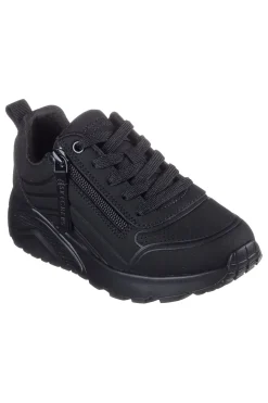 Donna SKECHERS Sneakers nere con zip laterale e suola platform Uno Lite Easy Zip