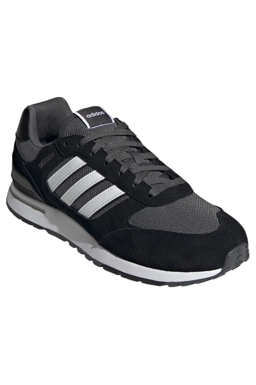 Uomo ADIDAS Sneakers Nere e Bianche Run 80s