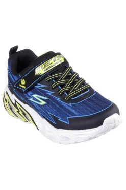 SKECHERS Sneakers Nere e Blu Con Luci Lights Storm 2 Bolt-Brights