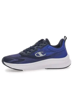 Uomo CHAMPION Sneakers Nere e Blu con Tomaia in Mesh GALACTIC Low Cut Shoe