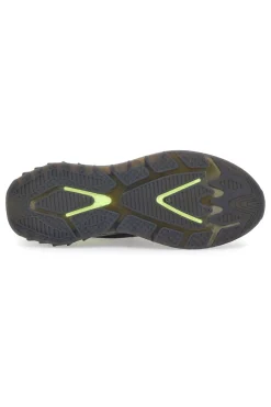 Uomo MAX DILLAN Sneakers Nere e Lime 01