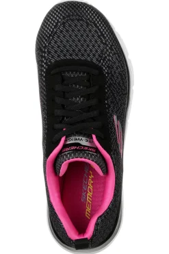 Donna SKECHERS Sneakers nere e rosa FASHION FIT BOLD BOUNDARIES