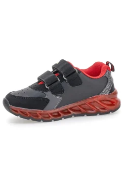 SPIDERMAN Sneakers nere e rosse con luci R1310616S