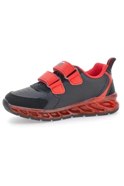 CARS Sneakers nere e rosse con luci D5010217S