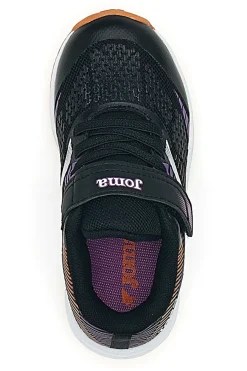 JOMA Sneakers Nere e Viola con Velcro PLATEA LOW JR 2506