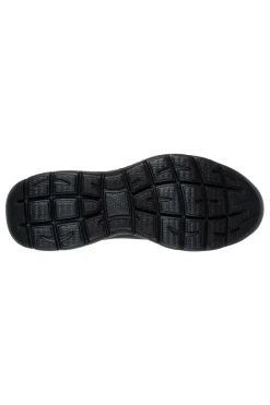 Uomo SKECHERS Sneakers nere in knit con memory foam Summits Tallo