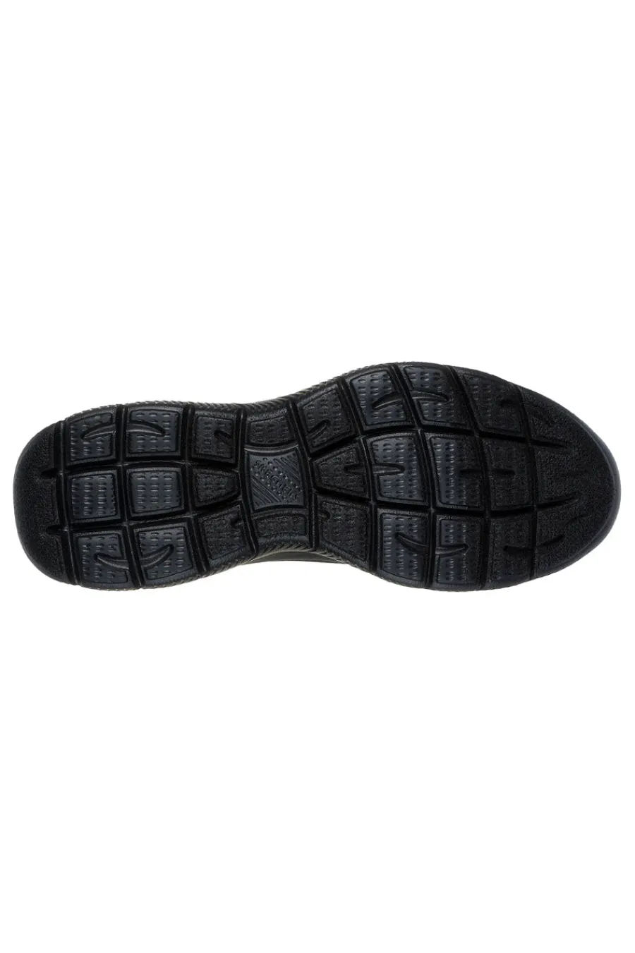Uomo SKECHERS Sneakers nere in knit con memory foam Summits Tallo