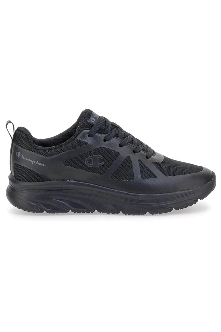 Uomo CHAMPION Sneakers Nere In Mesh Cage