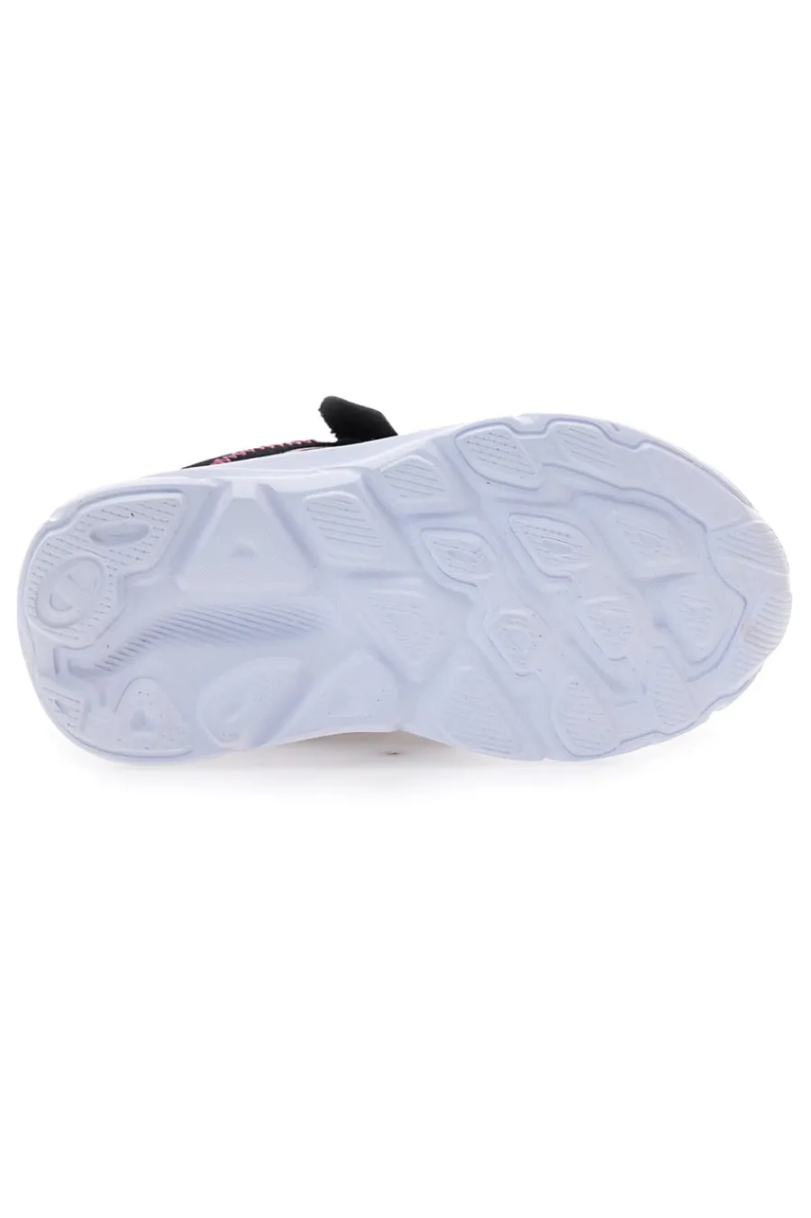CHAMPION Sneakers nere in mesh con strappo suola chunky HRO J G TD Low Cut Shoe