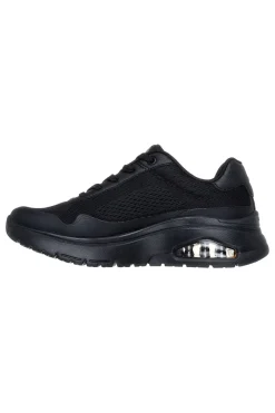SKECHERS Sneakers nere in mesh con suola ad aria e Memory Foam Uno Flex Spring On Air Discount