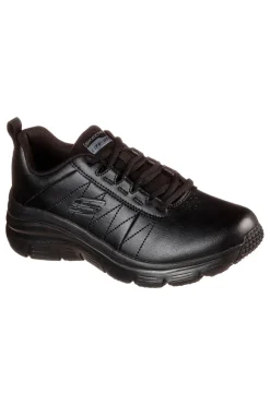 SKECHERS Sneakers nere in pelle con Memory Foam Fashion Fit Effortless Hot