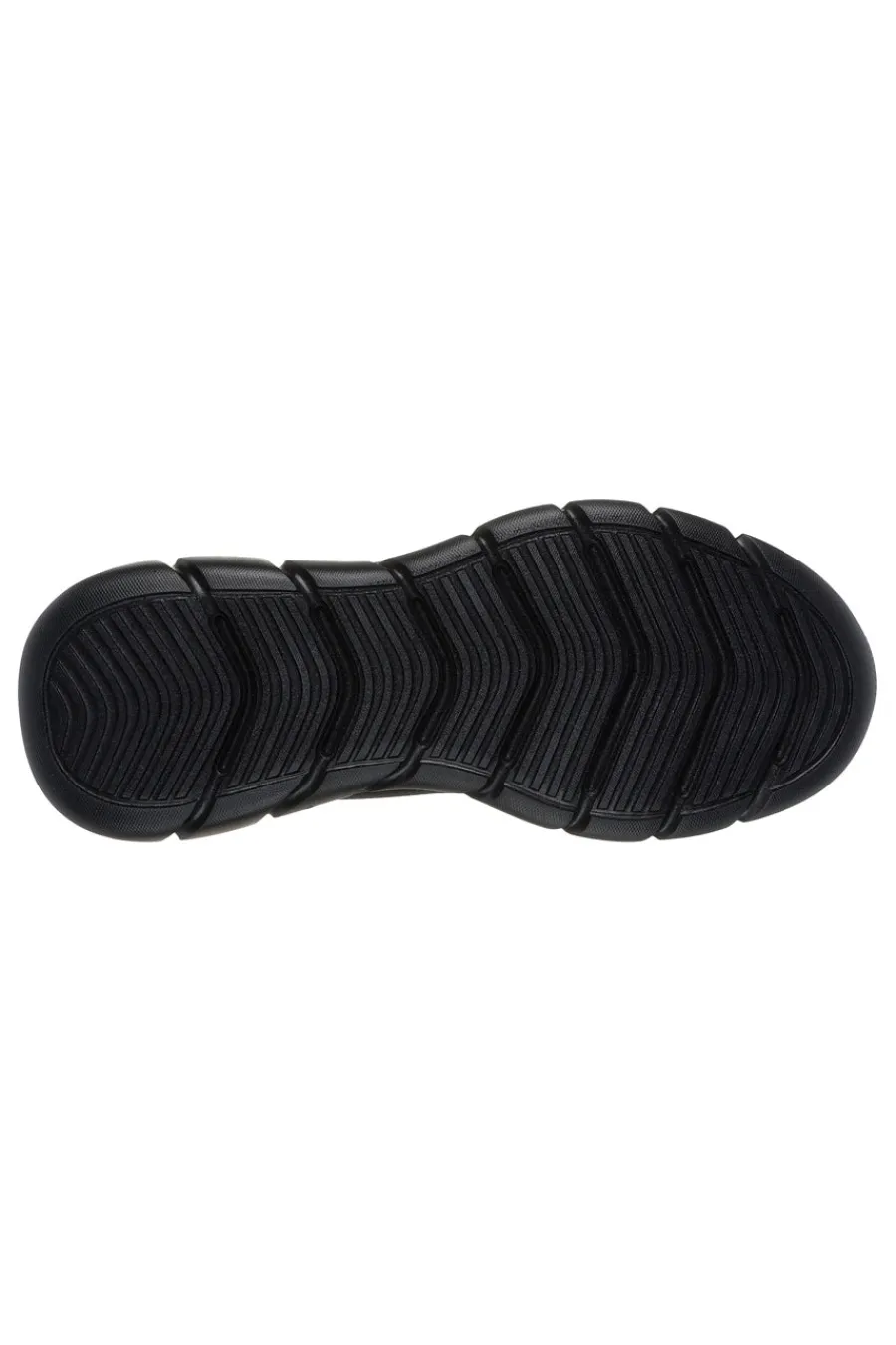 Uomo SKECHERS Sneakers nere knit ammortizzate Bobs B Flex Chill Edge