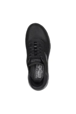 SKECHERS Sneakers Nere Hands Free Slip-ins GO WALK Flex - Grand Entry NERO