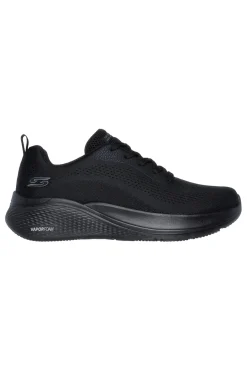 Uomo SKECHERS Sneakers Nere Vegan Con Memory Foam Bobs Infinity Vapor Exact