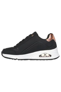 SKECHERS Sneakers nero con zip laterale Uno gen1 zip and stride