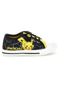 POKEMON Sneakers nero giallo stampa Pokémon strappi PO003973