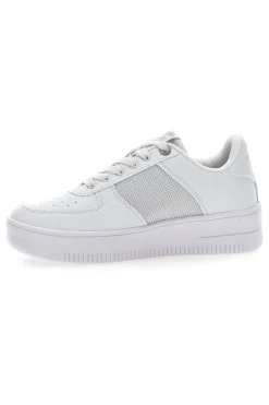 COTTON BELT Sneakers Platform Bipolar Glitter Argento