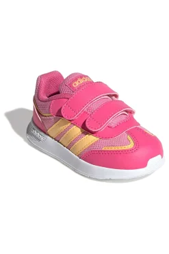 ADIDAS Sneakers rosa con dettagli gialli e suola in gomma VS Pace 2.0 CF I