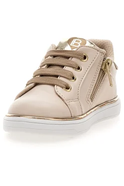 LAURA BIAGIOTTI Sneakers rosa con dettagli oro L97409510