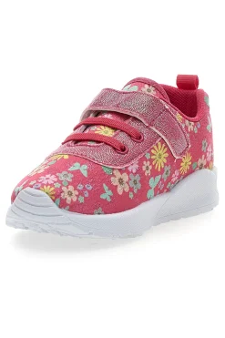 PITT KIDS Sneakers rosa fantasia floreale primi passi PK1391G
