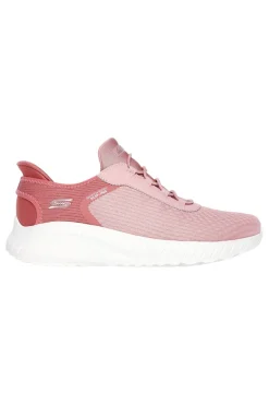 SKECHERS Sneakers Rosa Hands Free Slip-ins BOBS Sport Squad Chaos In Color CORALLO/ROSA Online