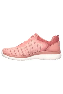 SKECHERS Sneakers Rosa Bountiful Quick Path ROSSO Clearance