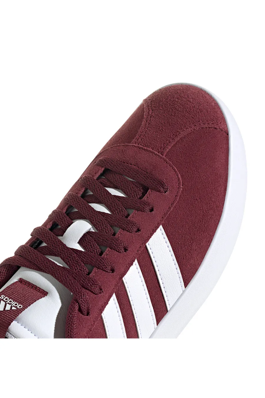 Uomo ADIDAS Sneakers Rosse con Dettagli Bianchi VL COURT 3.0