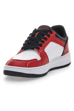 Uomo CHAMPION Sneakers Rosse con Lacci Rebound 2.0 Low