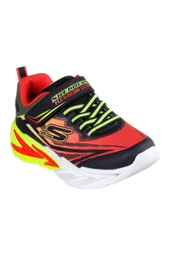 SKECHERS Sneakers rosse con luci chiusura a strappo Flex-Glow Ultra