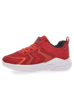 SKECHERS Sneakers Rosse Con Luci Colorate e Strappo in Velcro S LIGHT TRI-NAMICS