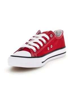 2T2L Sneakers in tela stringate basse 8011 ROSSO Discount