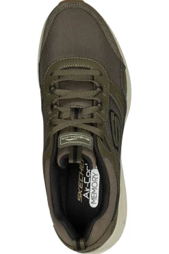 Uomo SKECHERS Sneakers Skech-Air Court-Homegrown Oliva