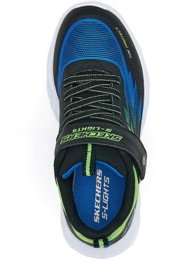 SKECHERS Sneakers S Lights Vortex Flash Zorent Verdi e Nere