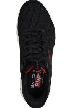 Uomo SKECHERS Sneakers Slip-ins nere e rosse Skech-Air Ventura - Vanderway