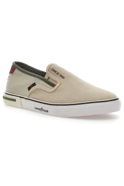 Uomo GOODYEAR Sneakers Slip-On 31018 Beige