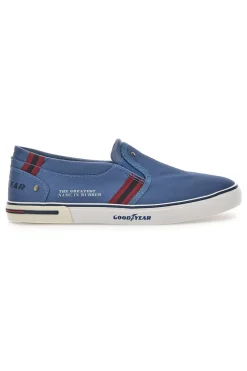 Uomo GOODYEAR Sneakers Slip-On 31037 Blu