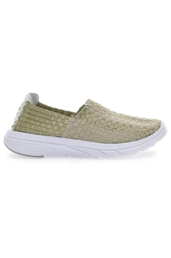 OVERLAND Sneakers Slip-on 641 Oro PLATINO Hot