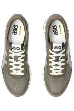 Uomo ASICS Sneakers Taupe con Dettagli Laterali Grigi TIGER RUNNER II