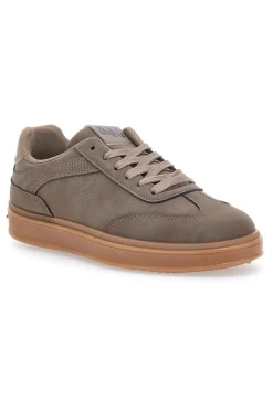 Uomo MAX DILLAN Sneakers taupe con suola a contrasto GB20