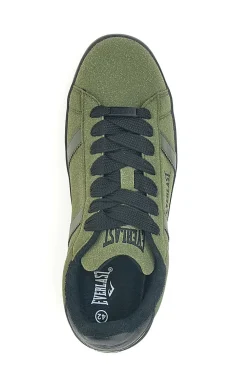 Uomo EVERLAST Sneakers Verde e Nero Con Lacci 087