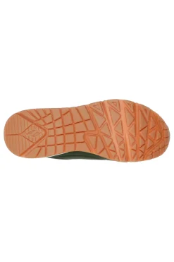 SKECHERS Sneakers verde militare con dettagli metallici Uno Shimmer Away Clearance