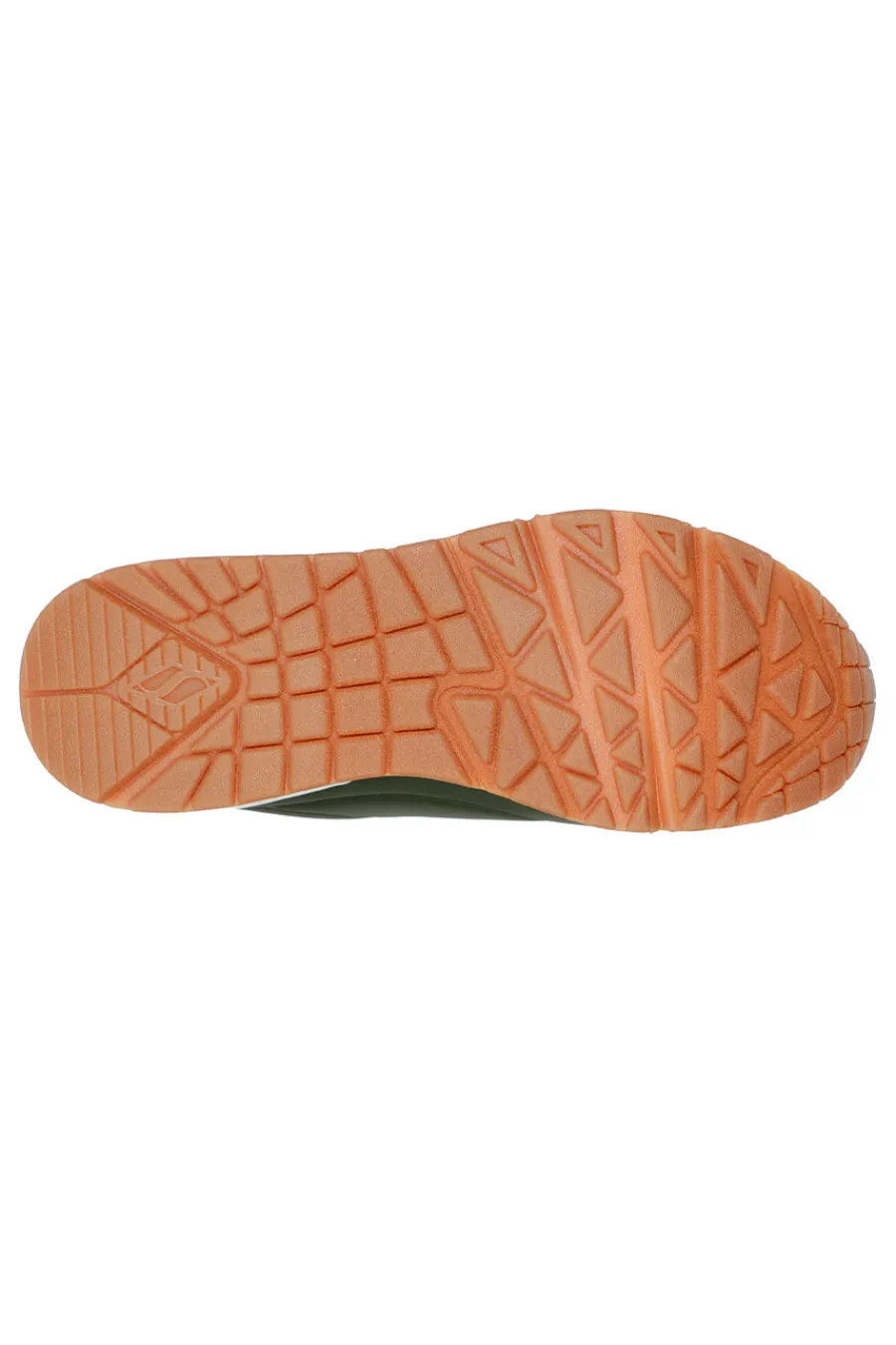 SKECHERS Sneakers verde militare con dettagli metallici Uno Shimmer Away Clearance