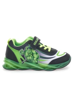 AVENGERS Sneakers Verdi e Nere Con Velcro Hulk R1010212T
