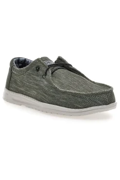 Uomo ROUTE 66 Sneakers verdi lacci RO815